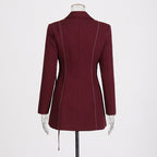 American style runway suit