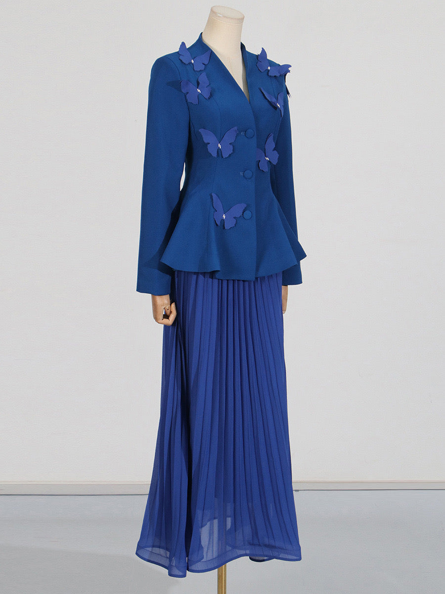Elegant butterfly style suit