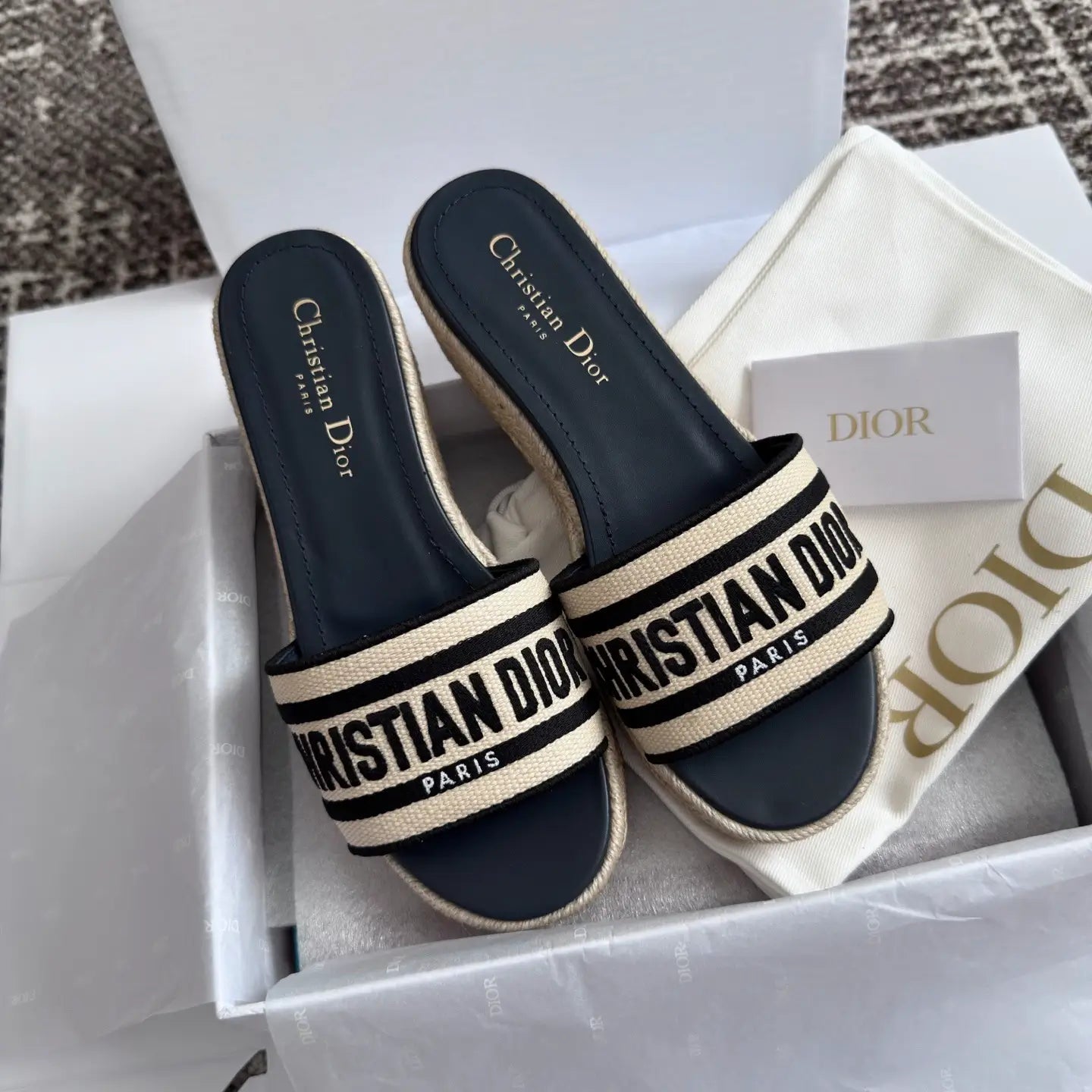 Slippers d*ior