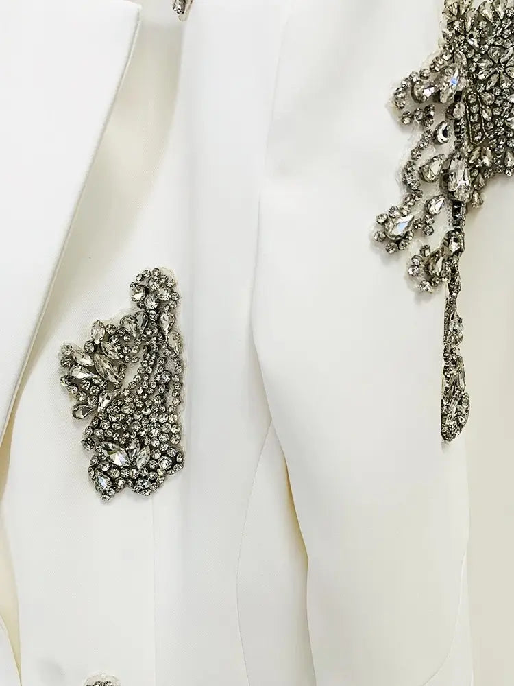Beaded suit