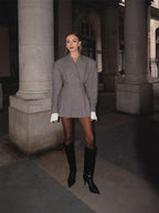 Parisian muse blazer dress
