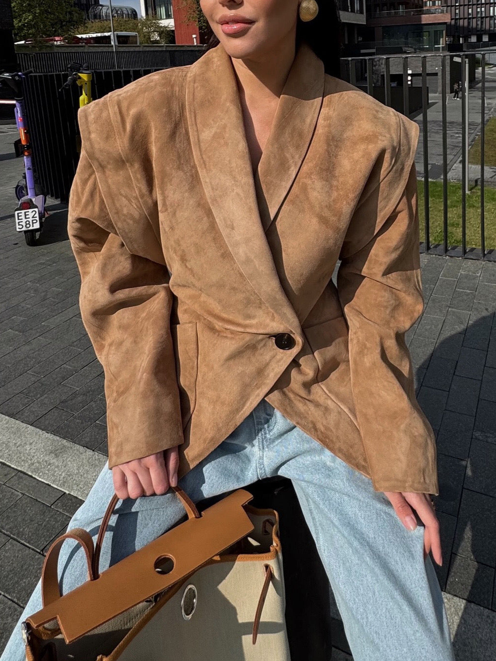 Modern camel chic