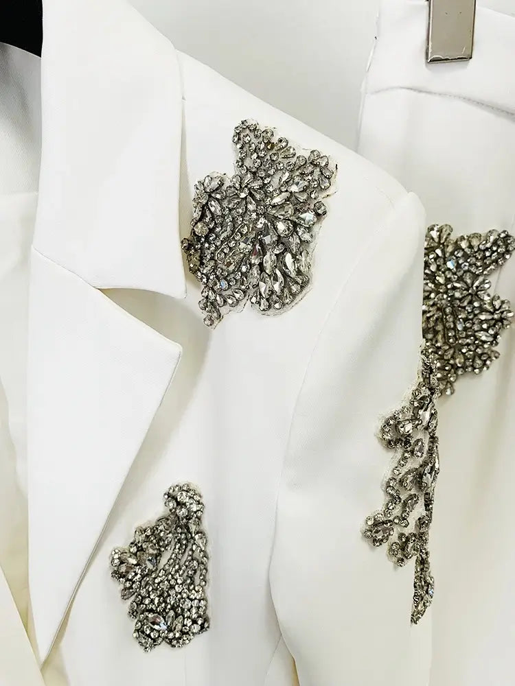 Beaded suit