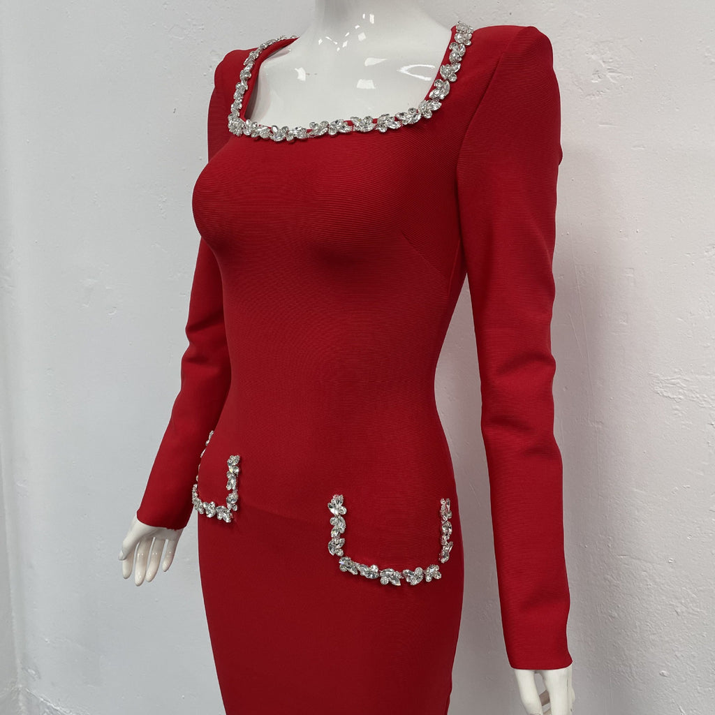 Squared bandage style