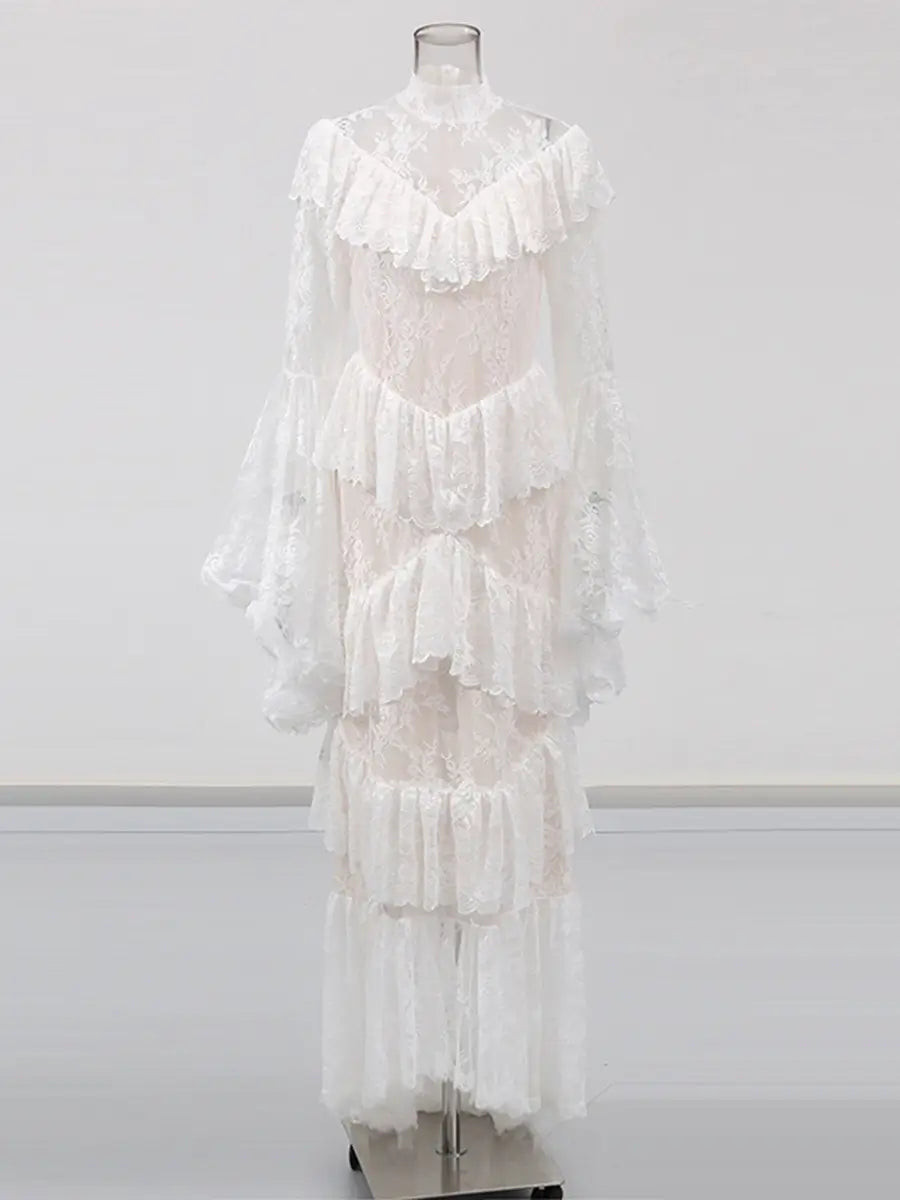 Flared elegant dress