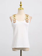 Retro Buckle top
