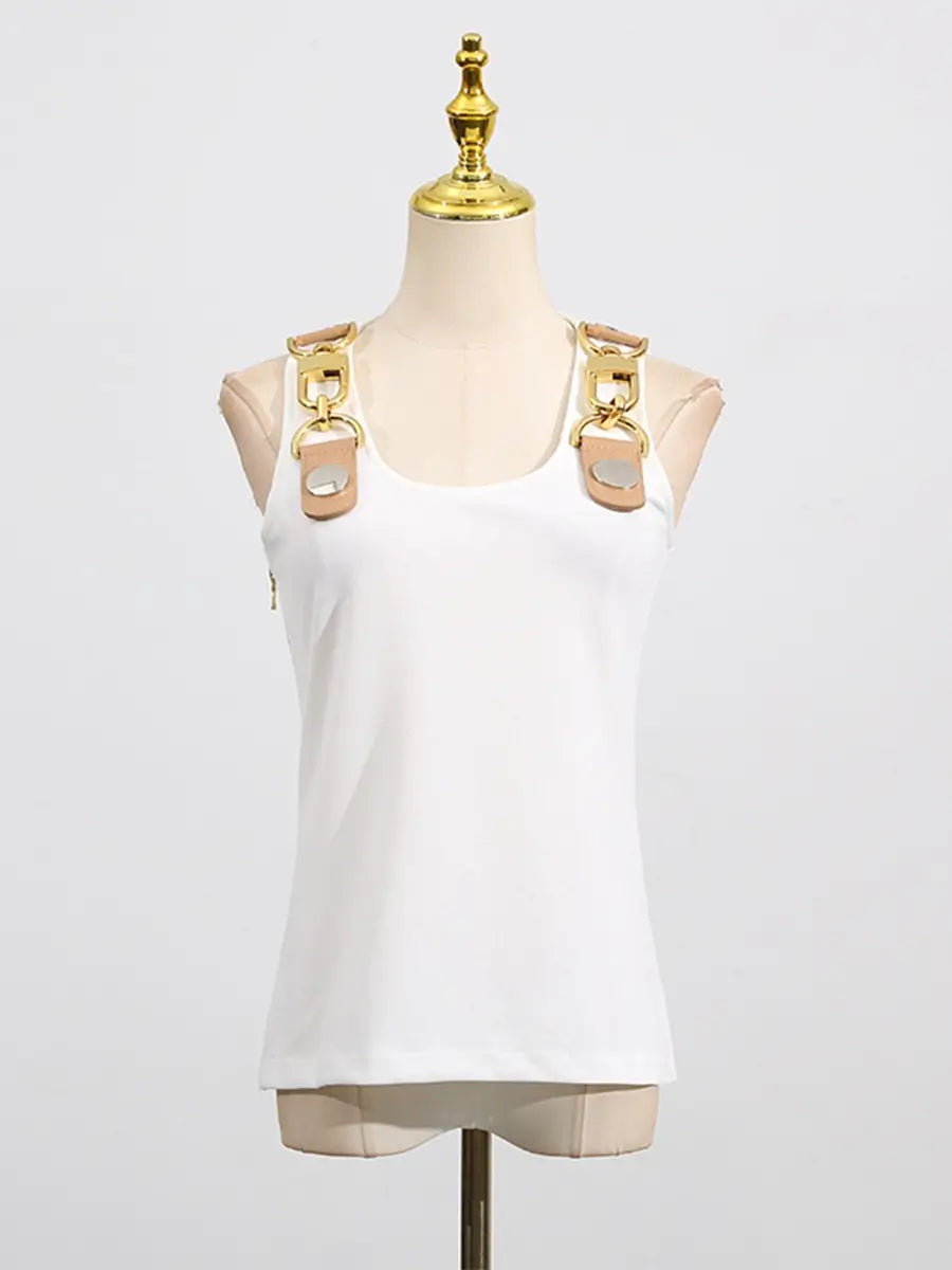 Retro Buckle top