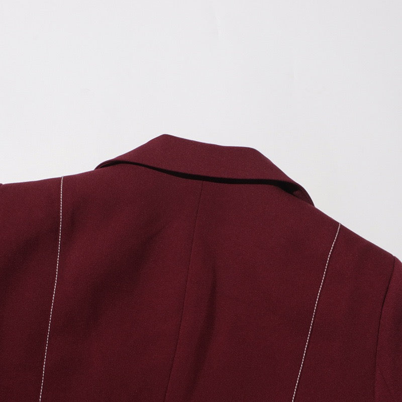 American style runway suit