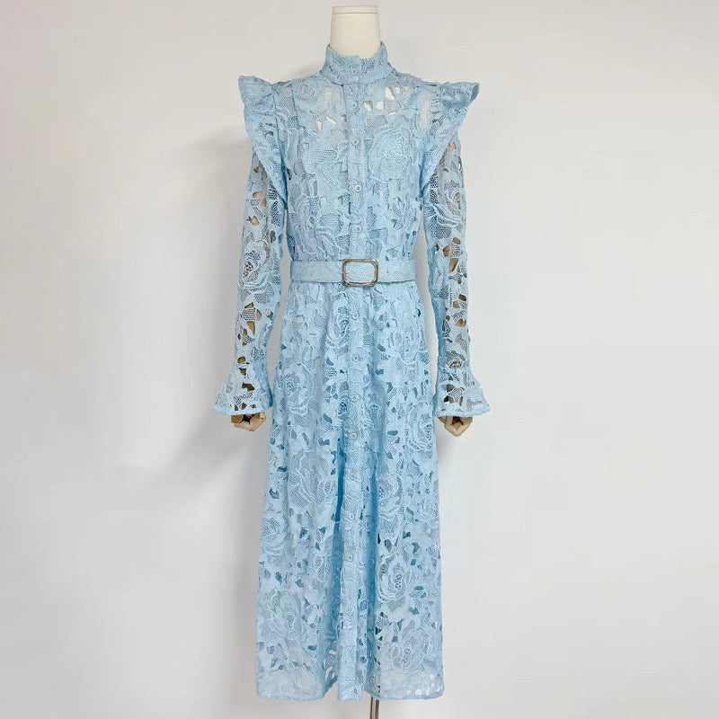 Elegant retro lace dress