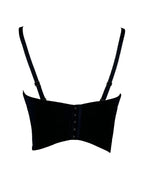 Chain diamond corset