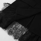 Lace blazer style