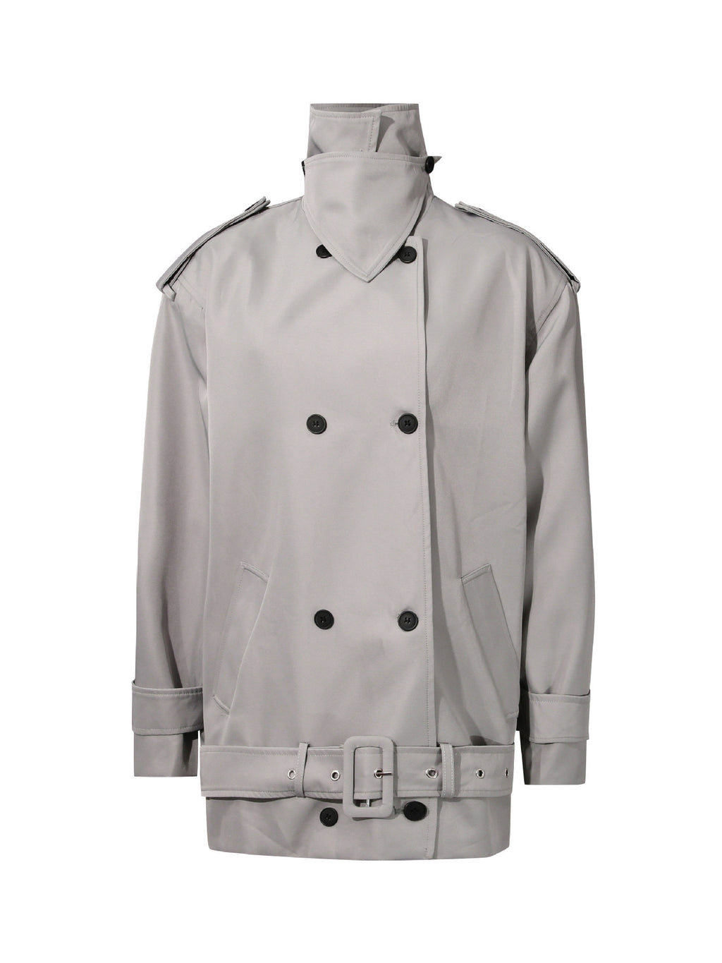 Oversized trench dress