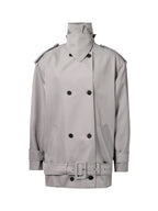 Oversized trench dress