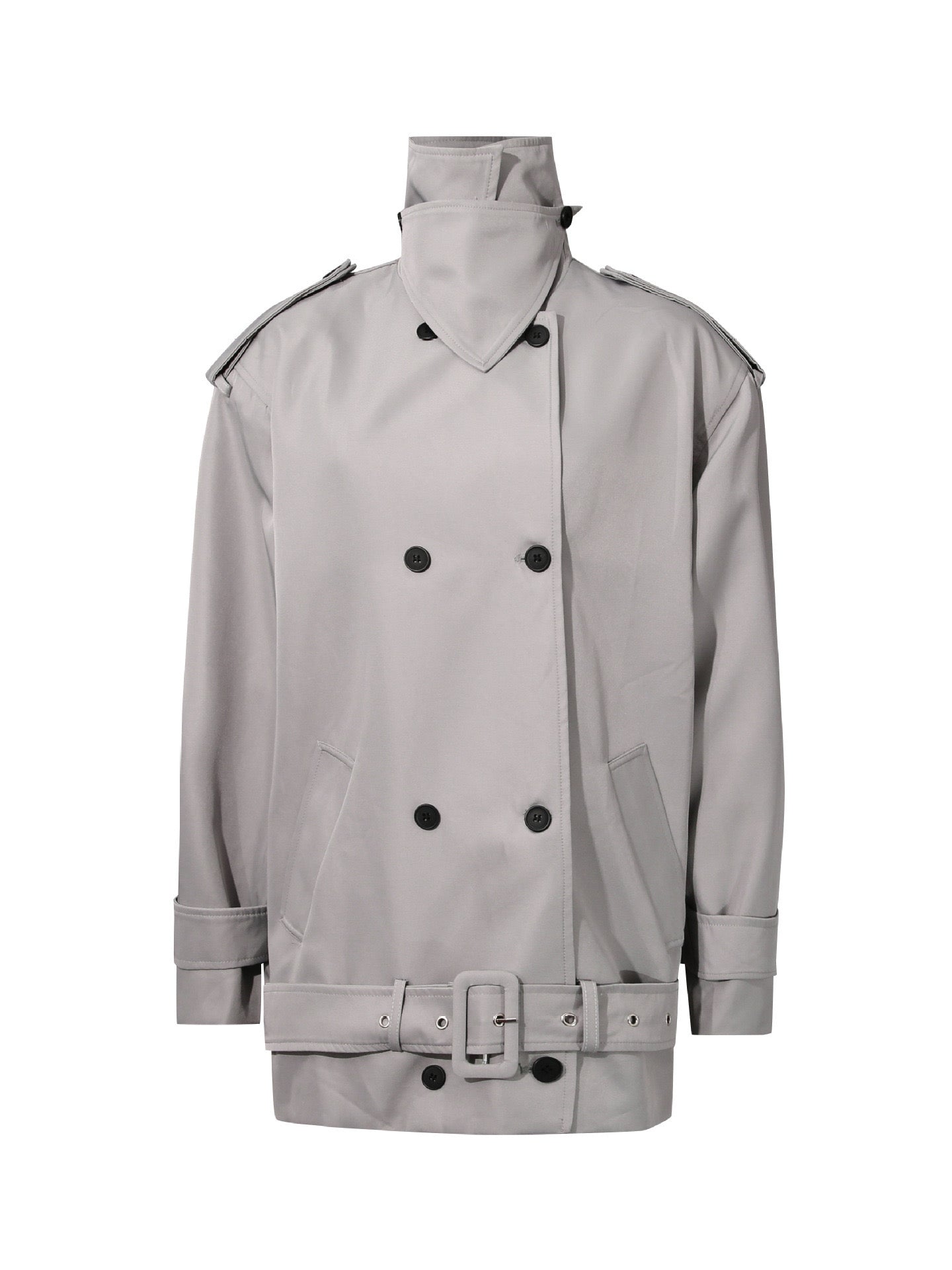 Oversized trench dress