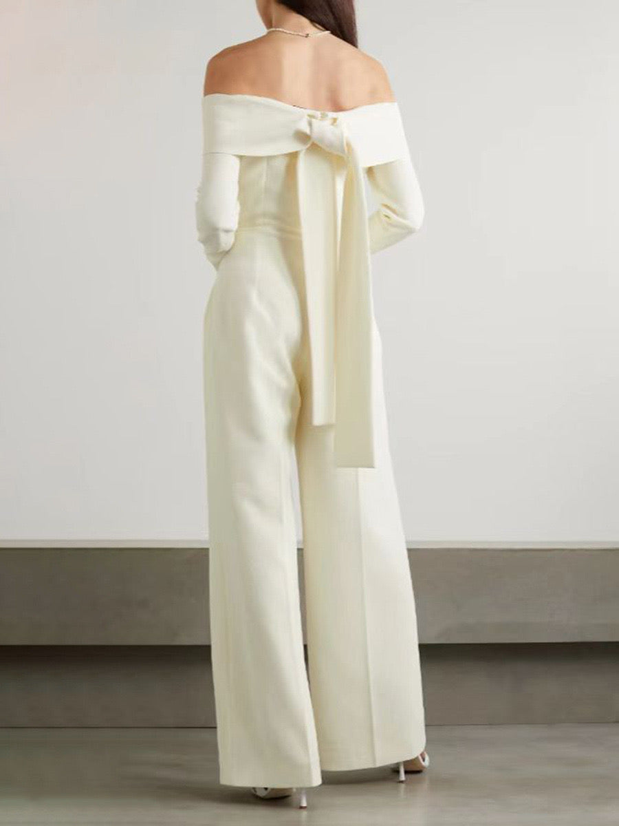 Bow style jumpsuit