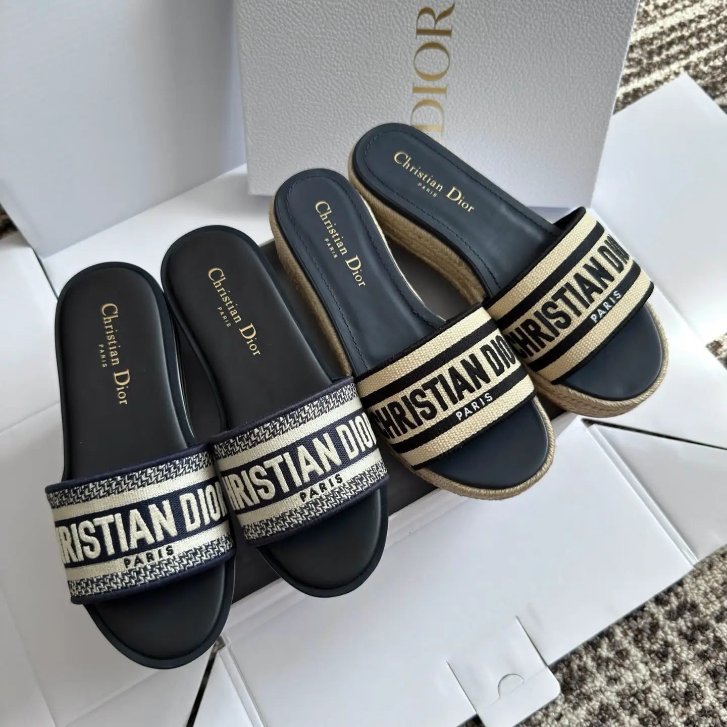 Slippers d*ior