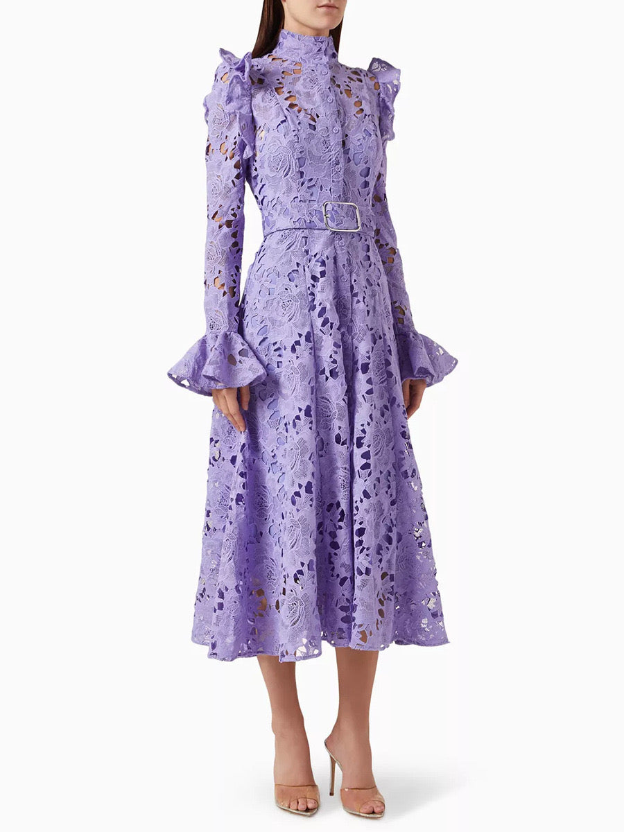 Elegant retro lace dress