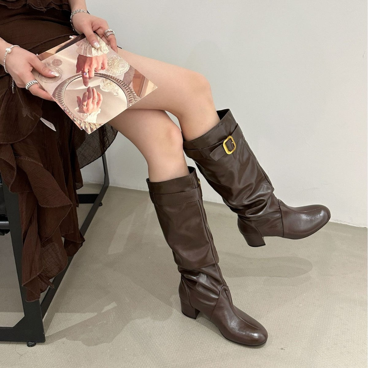 Leather Riding Boots