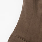 Fashionable one button casual lapel