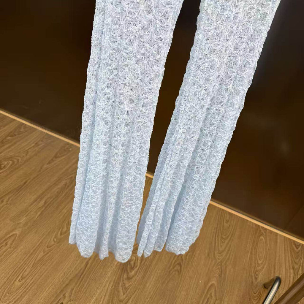 Lace set with buckles