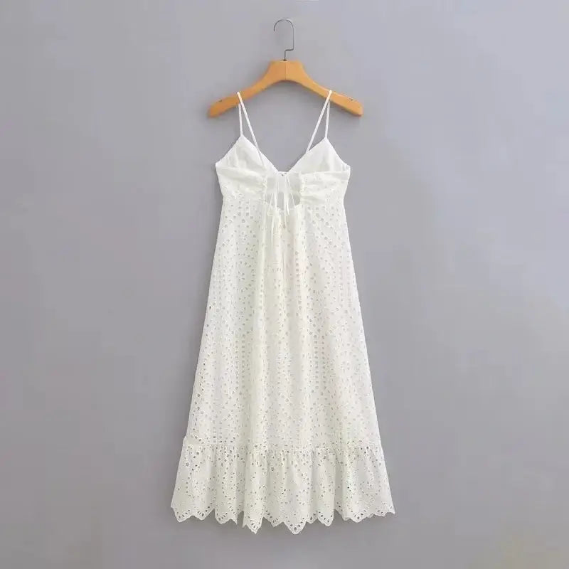 French maxi dress