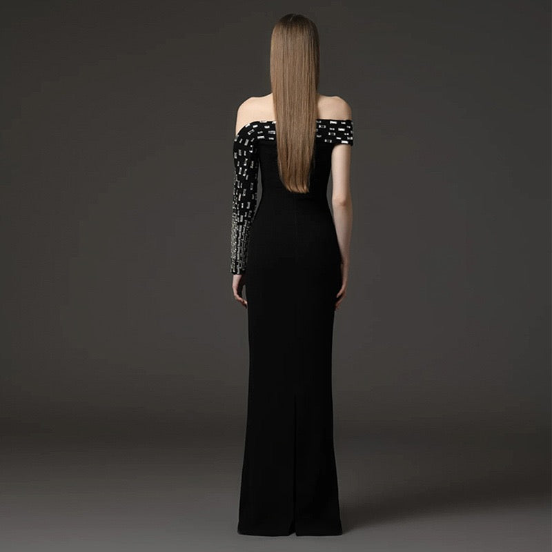 Handmade diamond dress