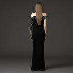 Handmade diamond dress