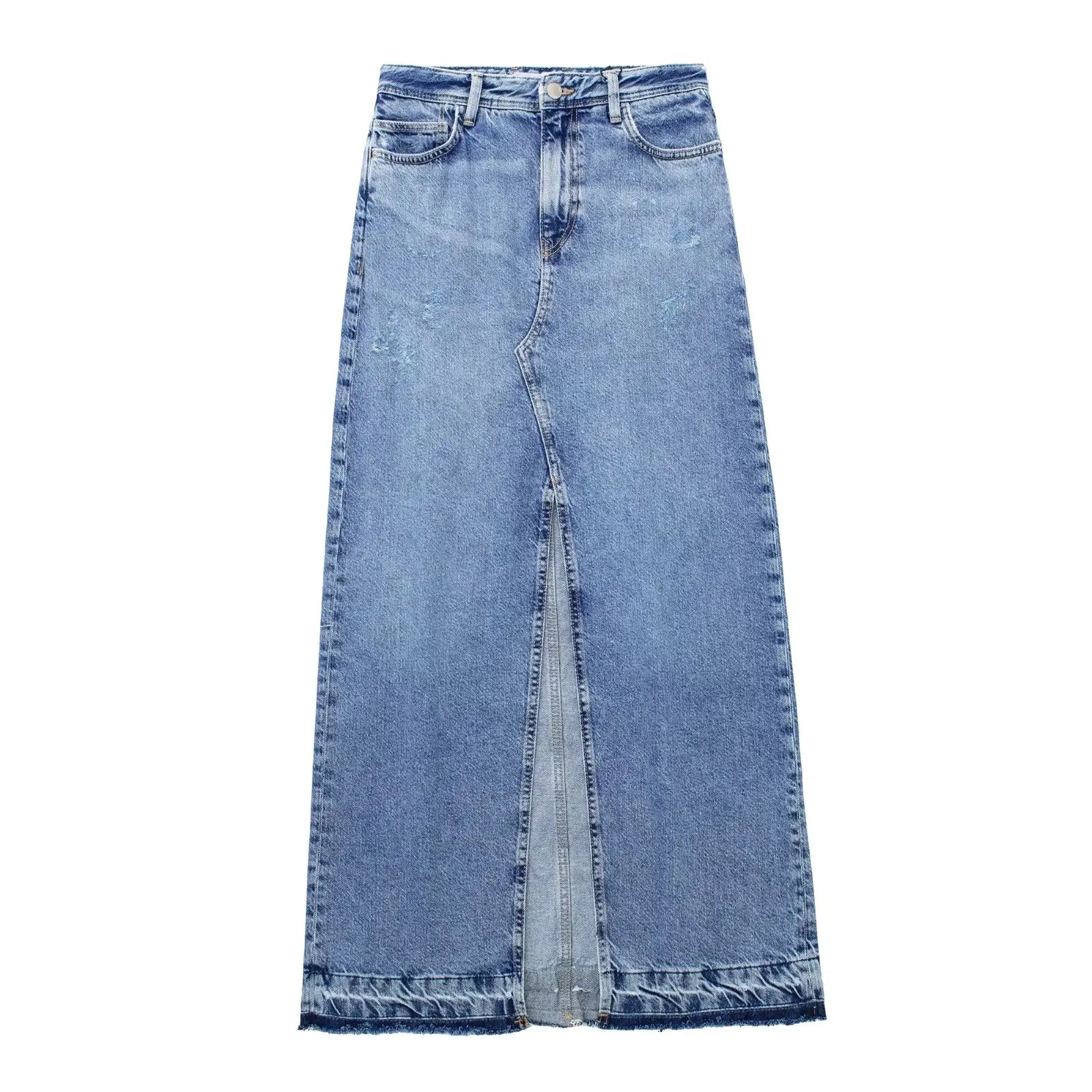 Split casual skirt
