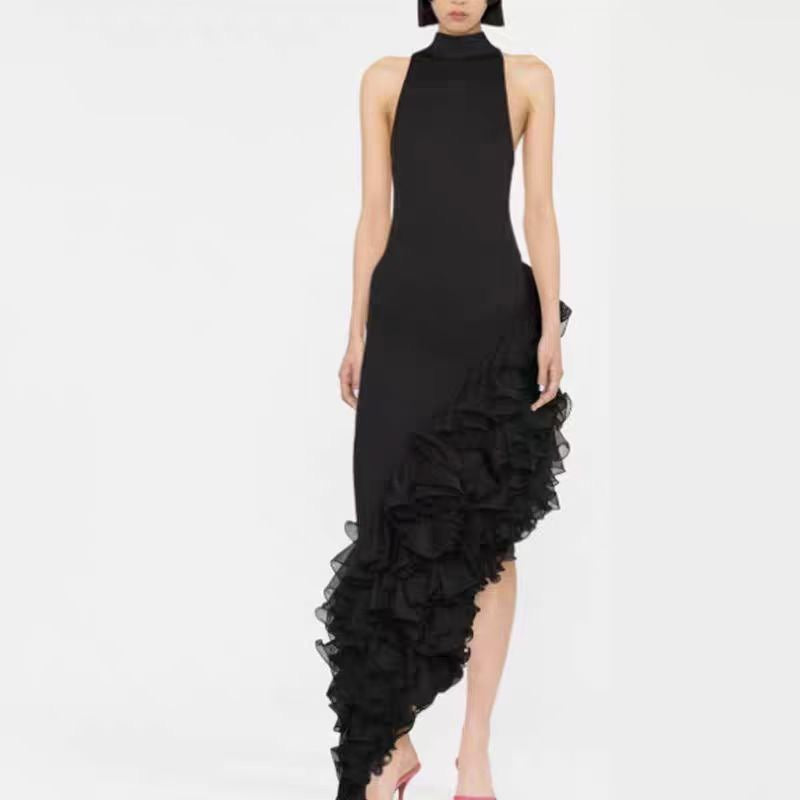 Asymmetrical dress