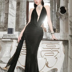 Sexy backless dress