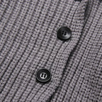 Knitted Cardigan hoodie style