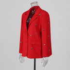 Fashionable and sweet heart jacket