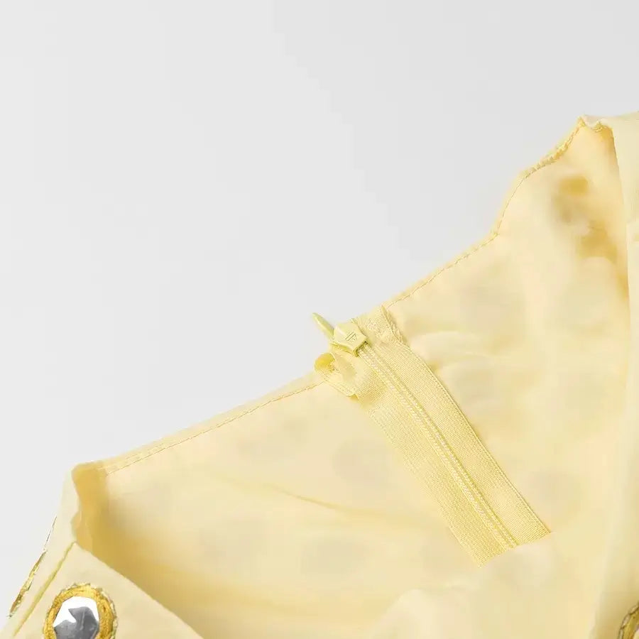 Summer Chic Eyelet Ruffle Tops & Skirts Set – 3-Color Collection