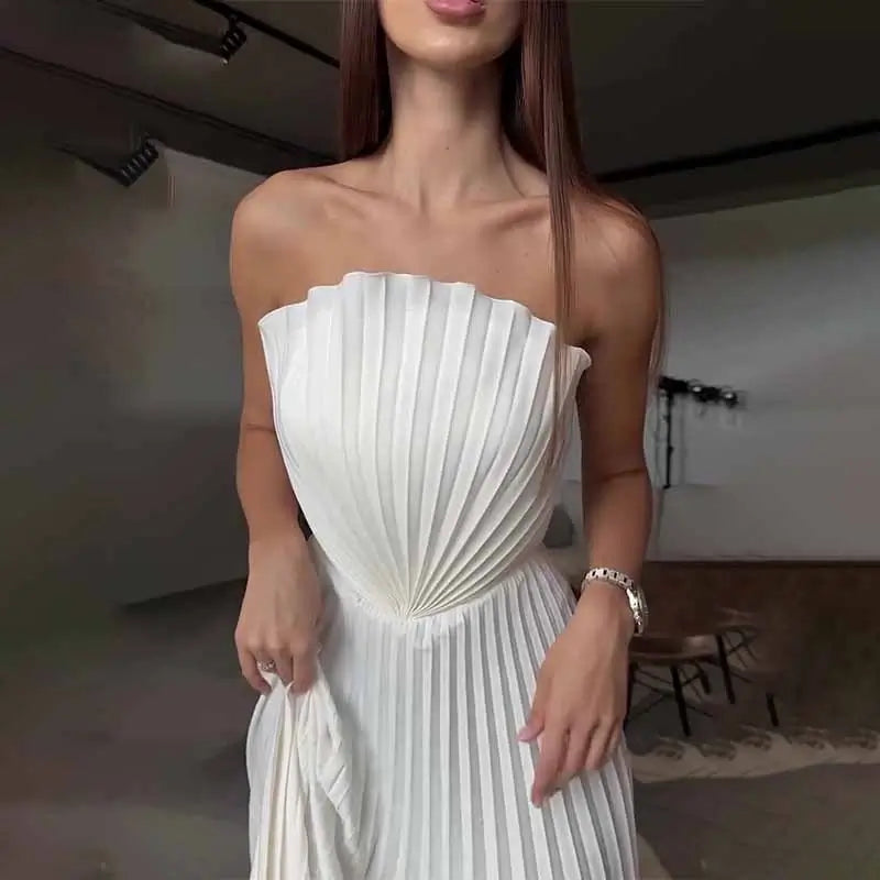 Shell design dress