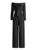 Bow style jumpsuit