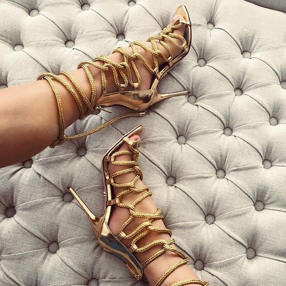 Rope heels