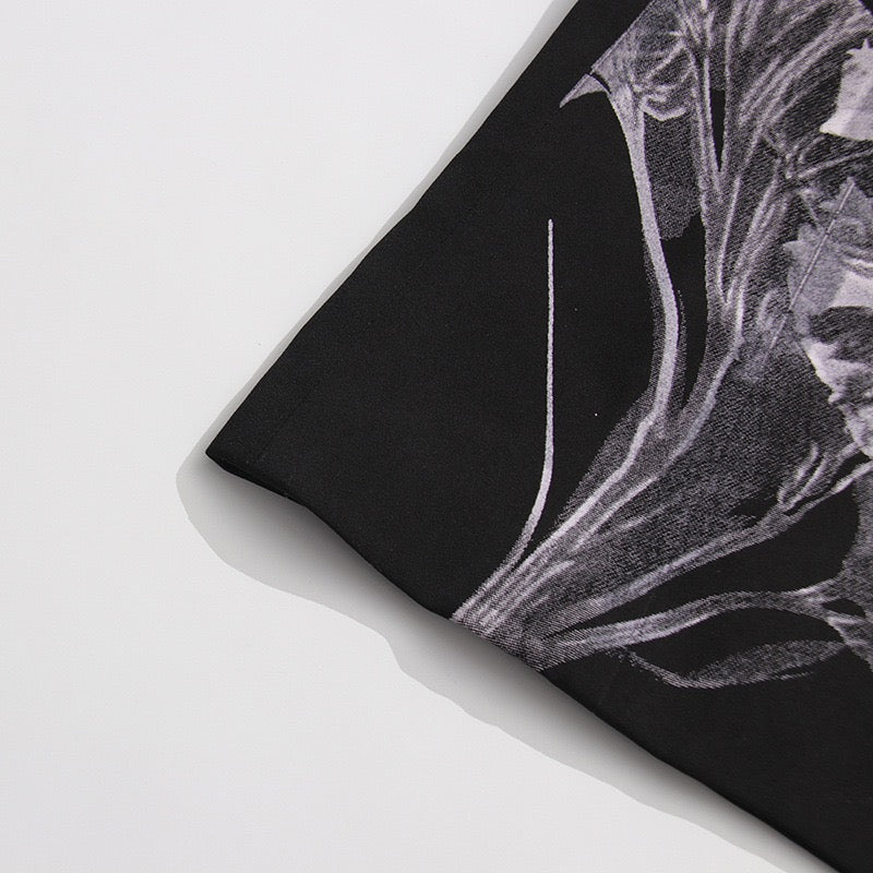 Elegant asymmetric suit