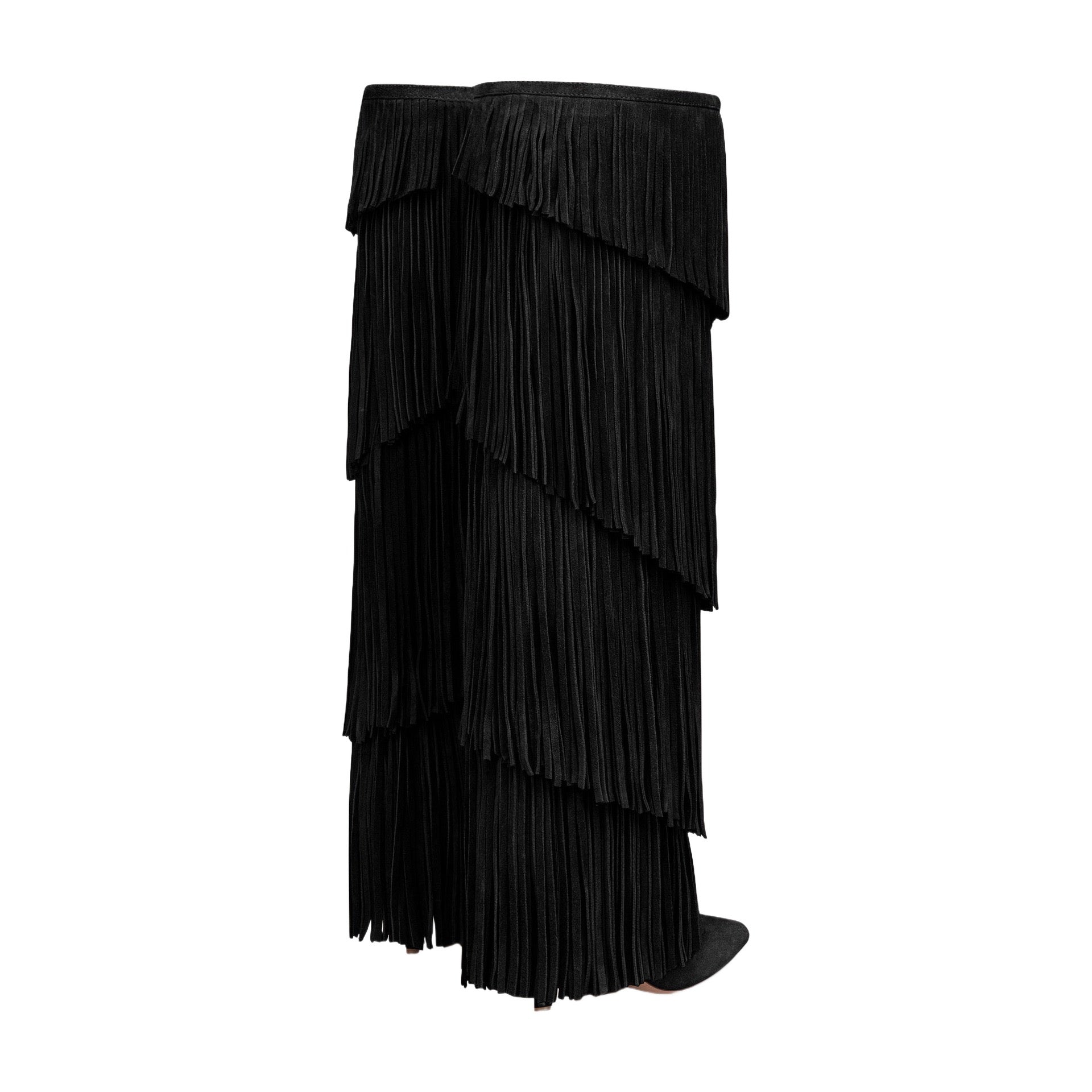 Fringes boots
