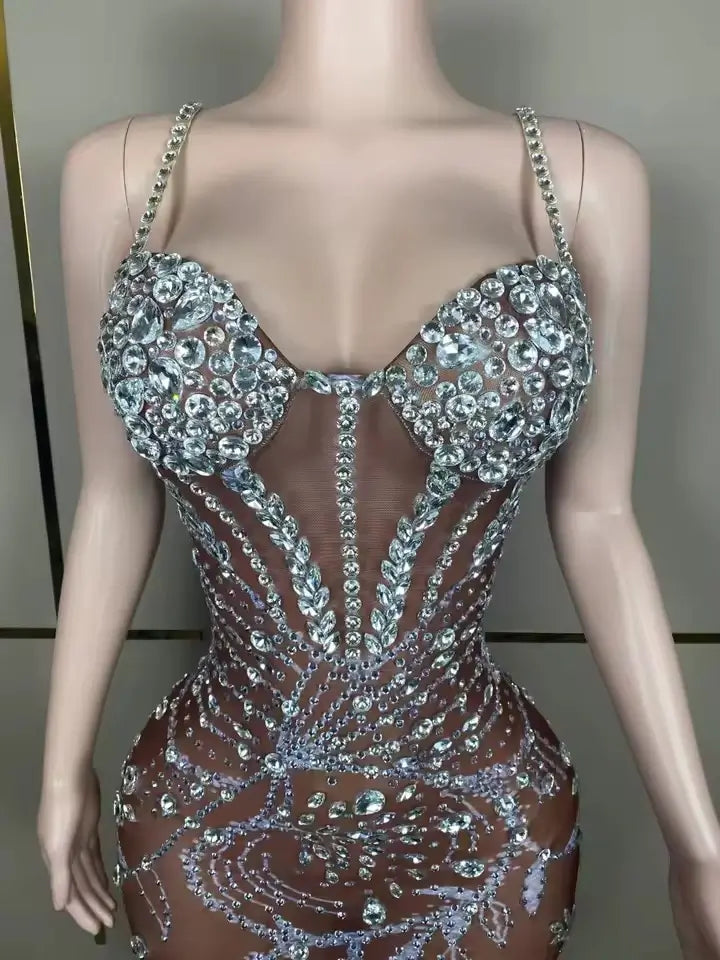 Stunning mesh dress