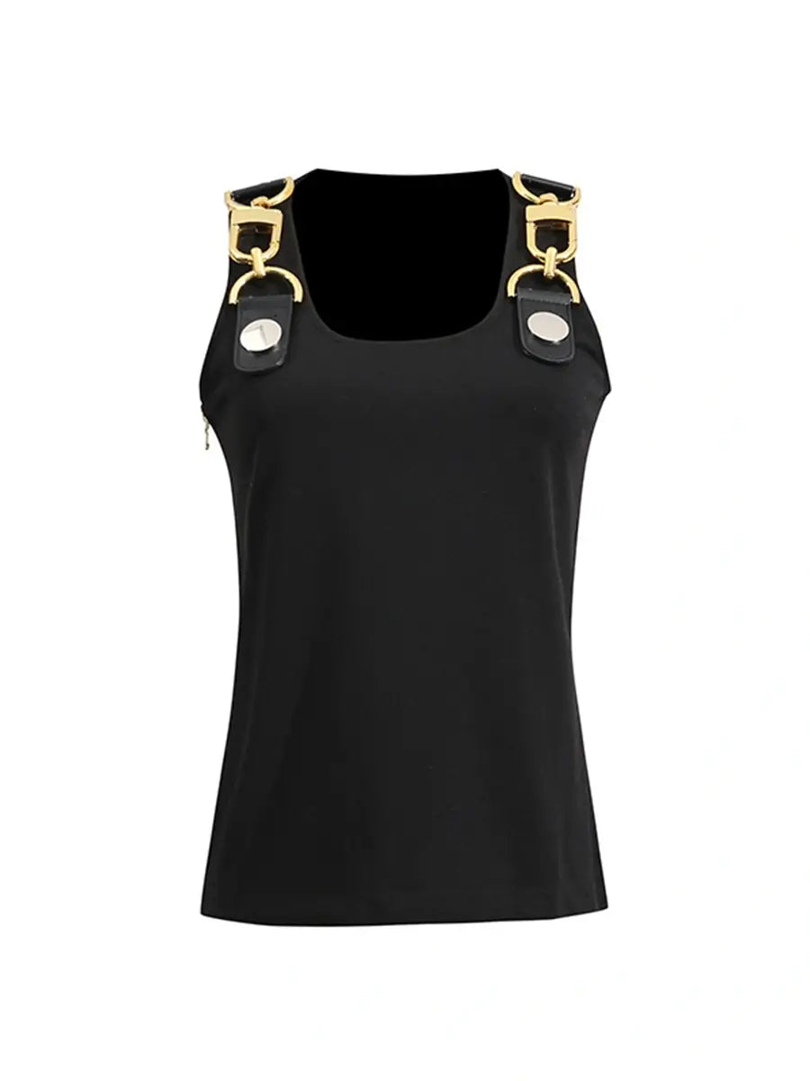 Retro Buckle top
