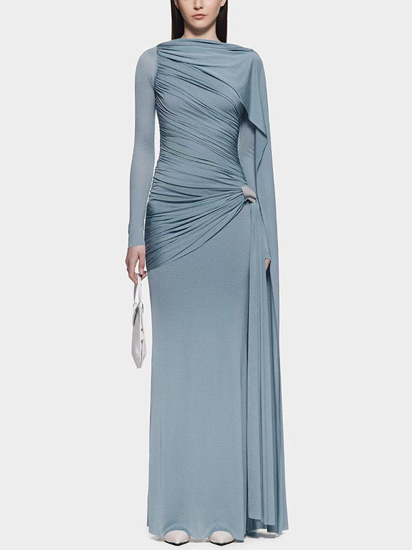 Draped Maxi Dress