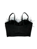 3D floral corset