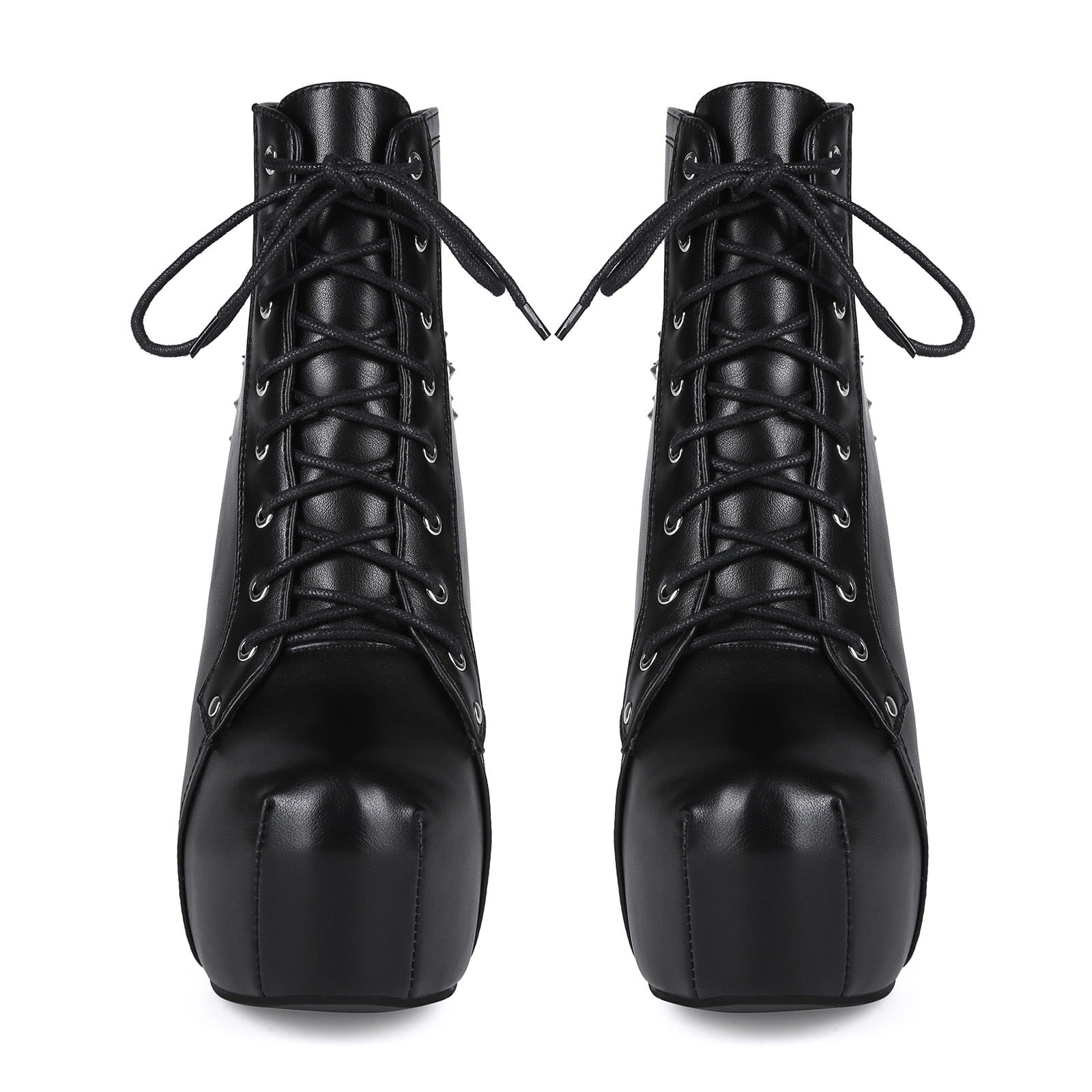 Sexy rivets punk boots