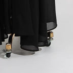 The black maxi dress