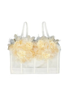 3D floral corset