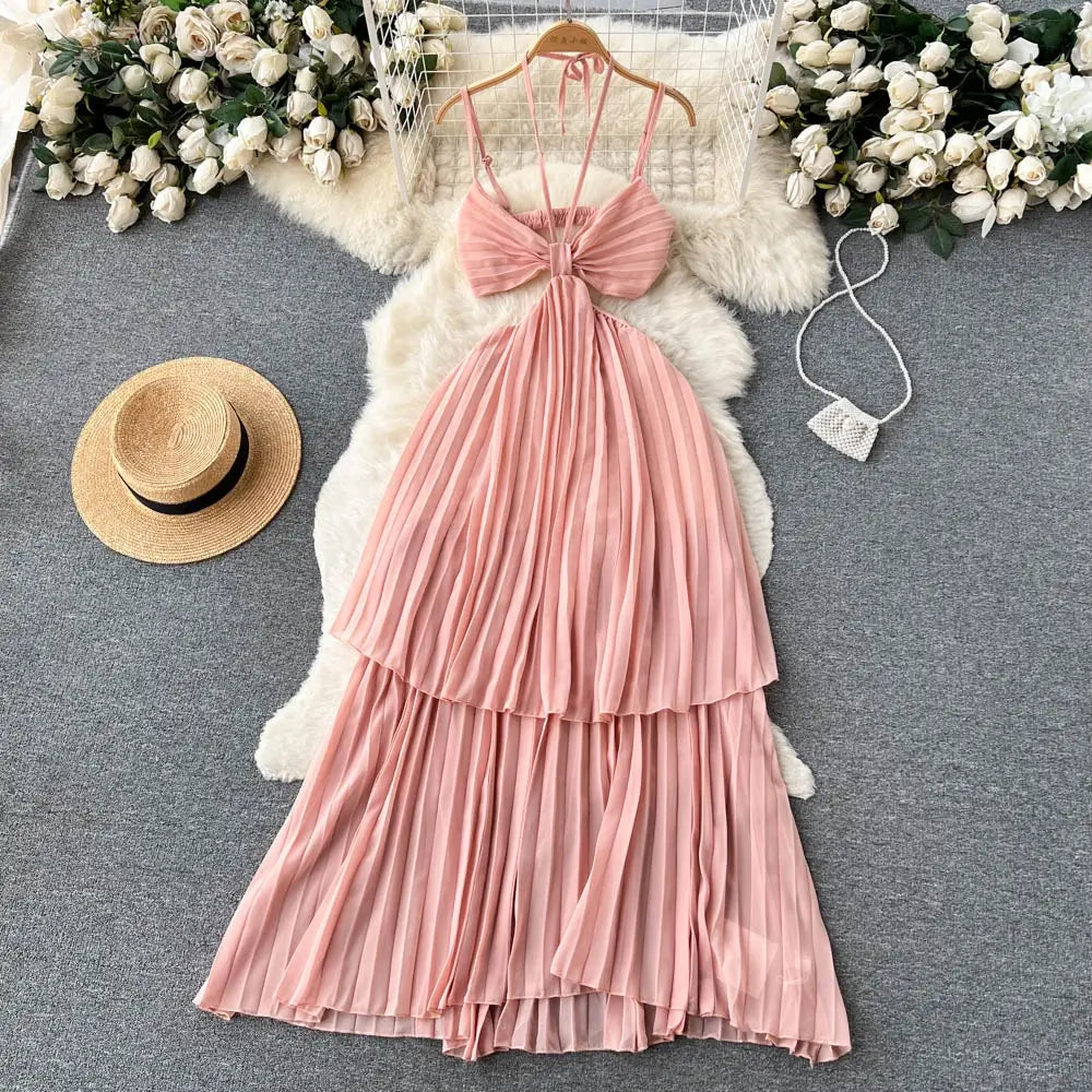 Sexy backless dress