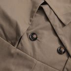 Workwear style off shoulder jumpsuit