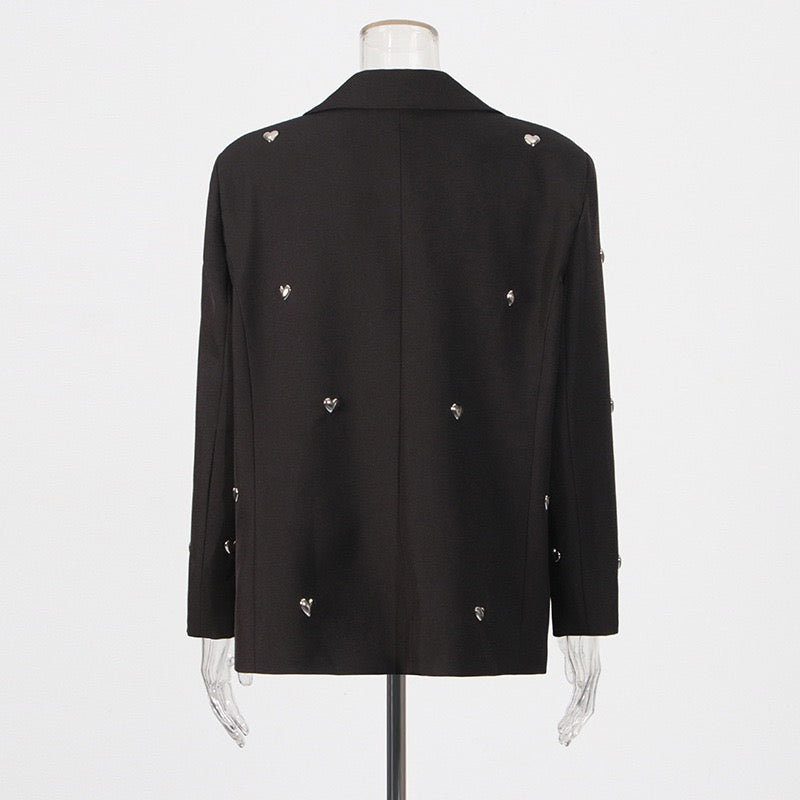 Fashionable and sweet heart jacket