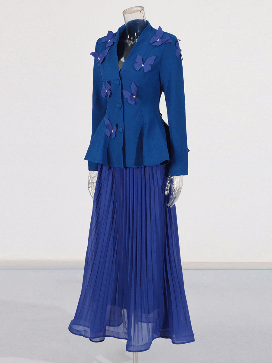 Elegant butterfly style suit