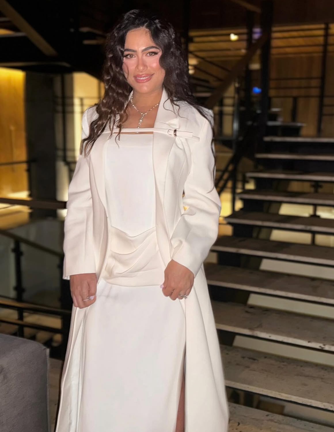 Niche style long coat